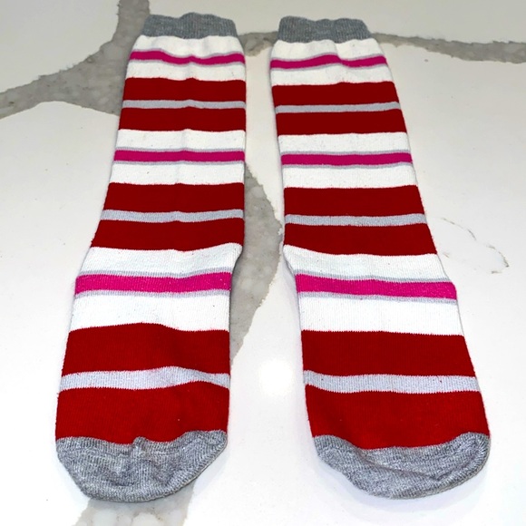 LAND’S END Girls Knee High Boot Socks Winter - Picture 4 of 17